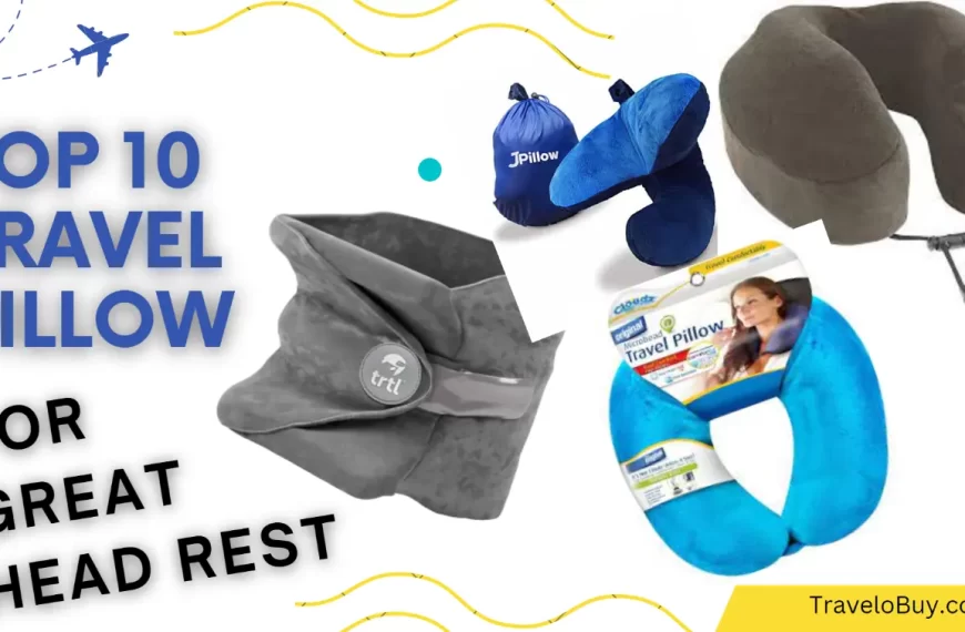 Conquer Comfort on the Fly: Top 10 Travel Pillow For Great Head Rest | TraveloBuy.com